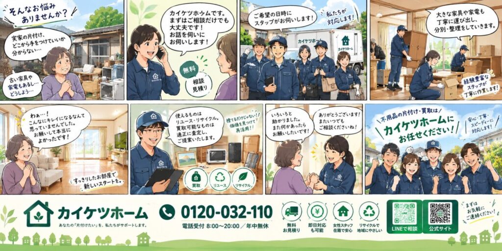 カイケツホーム 遺品整理・不良品回収