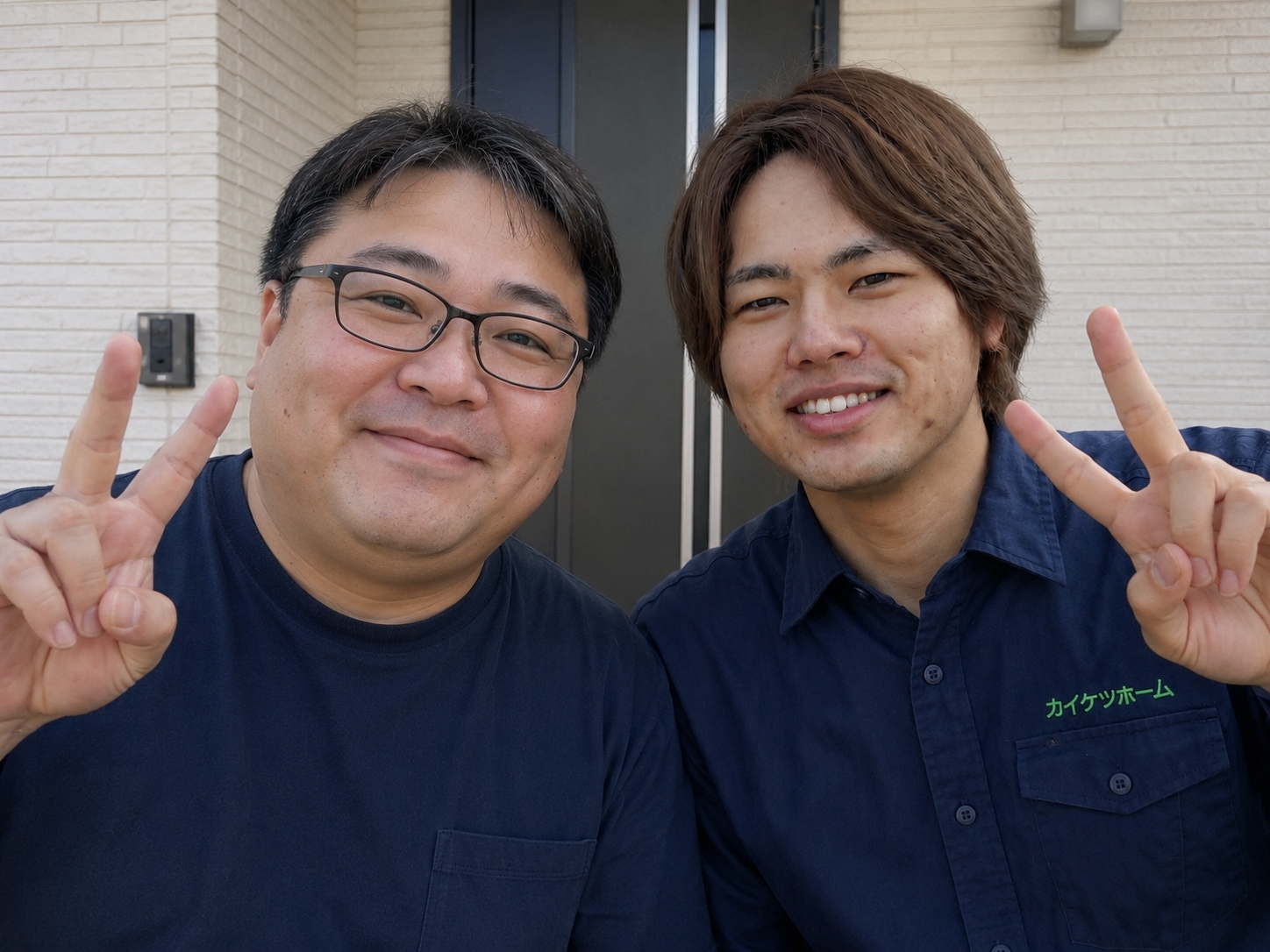 小金井市の不用品回収 Y様とカイケツホームスタッフ